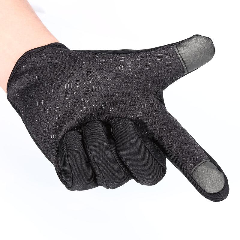 Outdoor Winter Windstopper Handschoenen Volledige Vinger Handschoenen Mannen Vrouwen Touch Screen Handschoenen Fiets Handschoenen Winter Warme Wanten