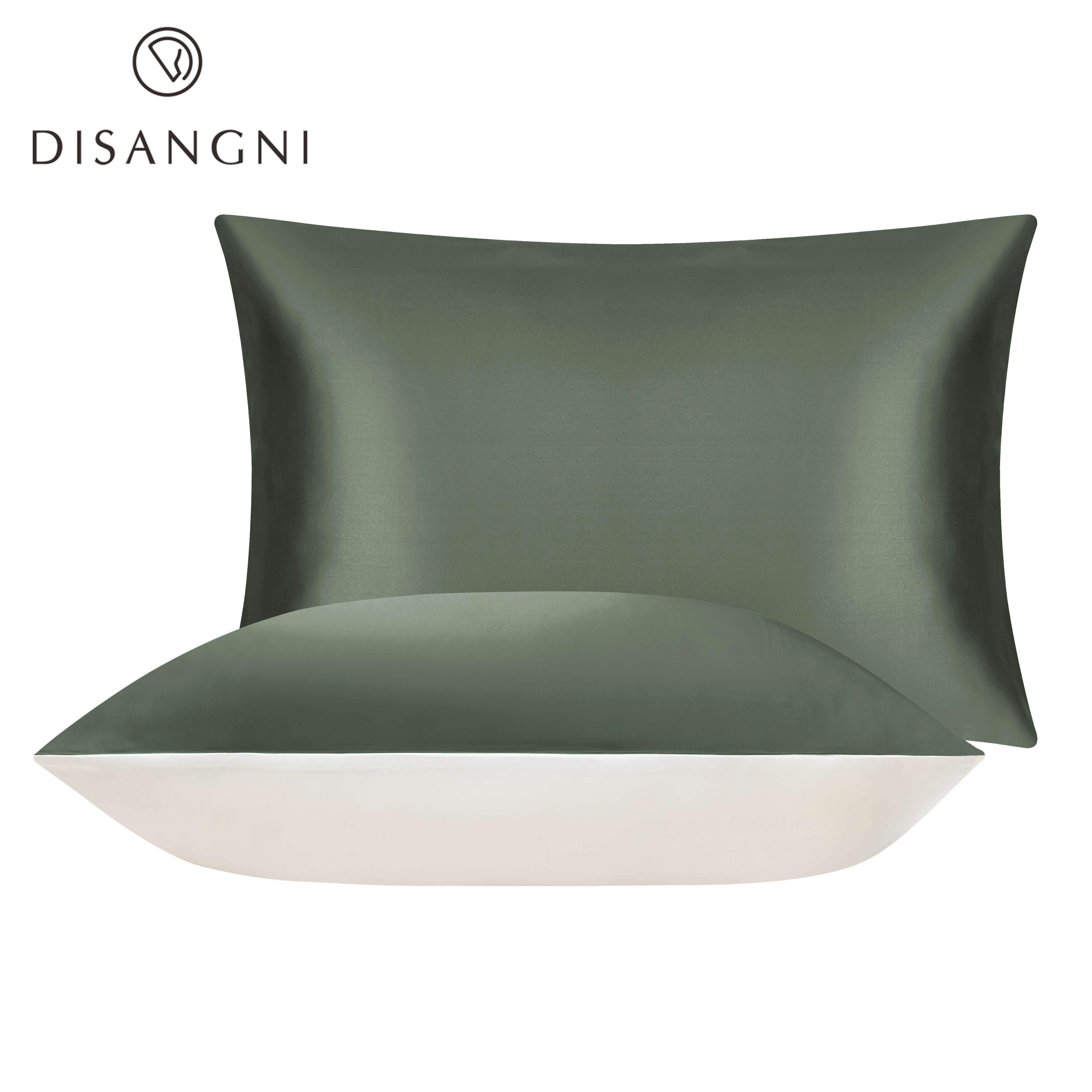 100% reine seide kissenbezug echt seide kissenbezug natürliche seide kissenbezug mulberry seide kissen Freies: Green