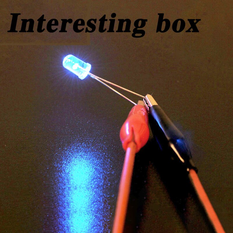 Led Light Emitting Diode Ultra Hoge Helderheid 3 Mm Wit Licht Multi-Licht 10 Pack