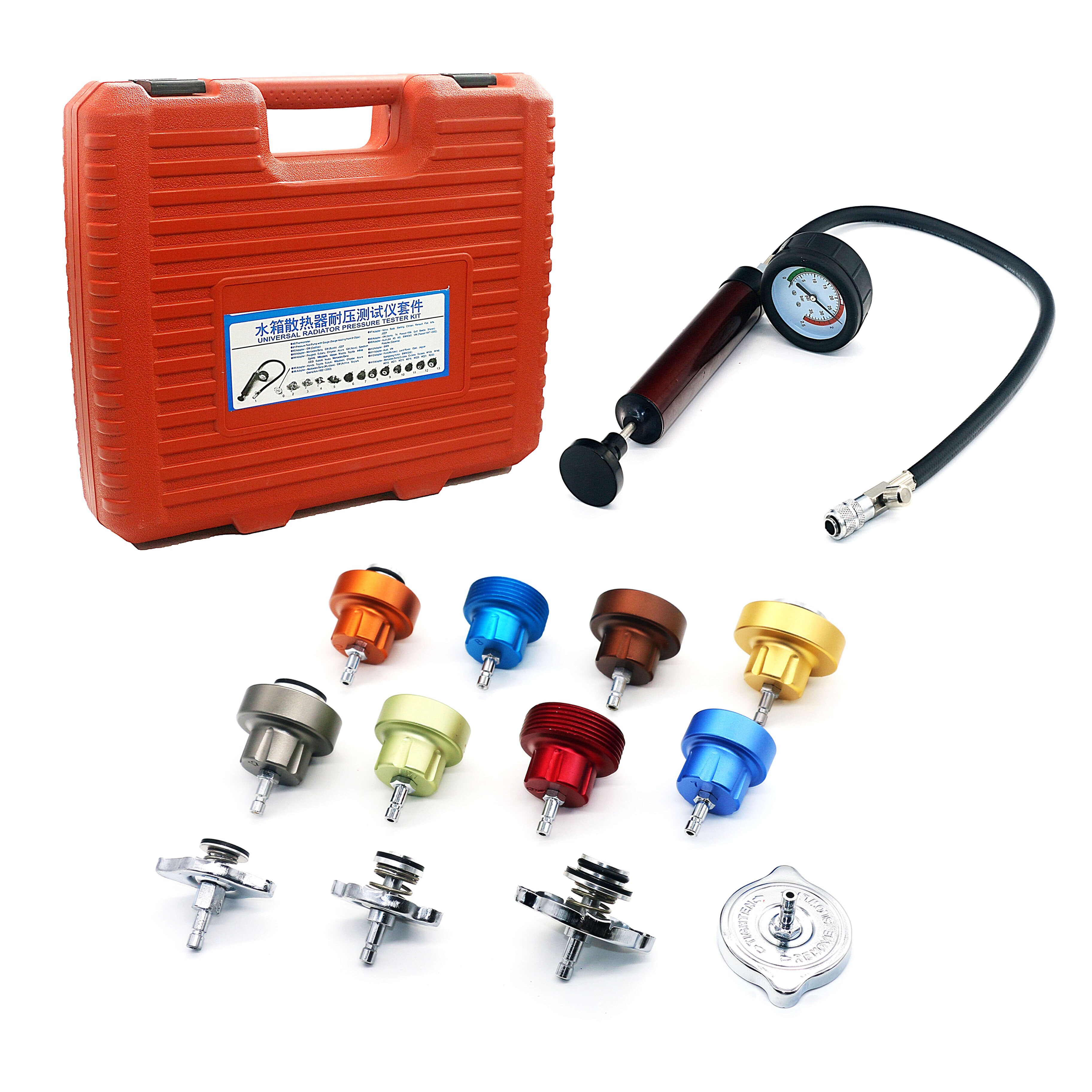 14pcs Car Radiator Pressure Tester Tool Cooling Sy... – Grandado