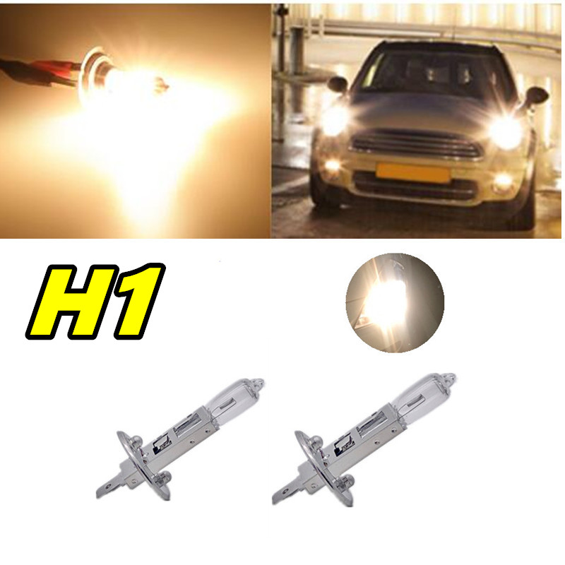 Lámpara halógena para coche H1 H4 H7 H11 luz alta y baja 9012 9005 9006 H9 H10 luz antiniebla H3 H8 12V55W bombilla de repuesto transparente 3200K
