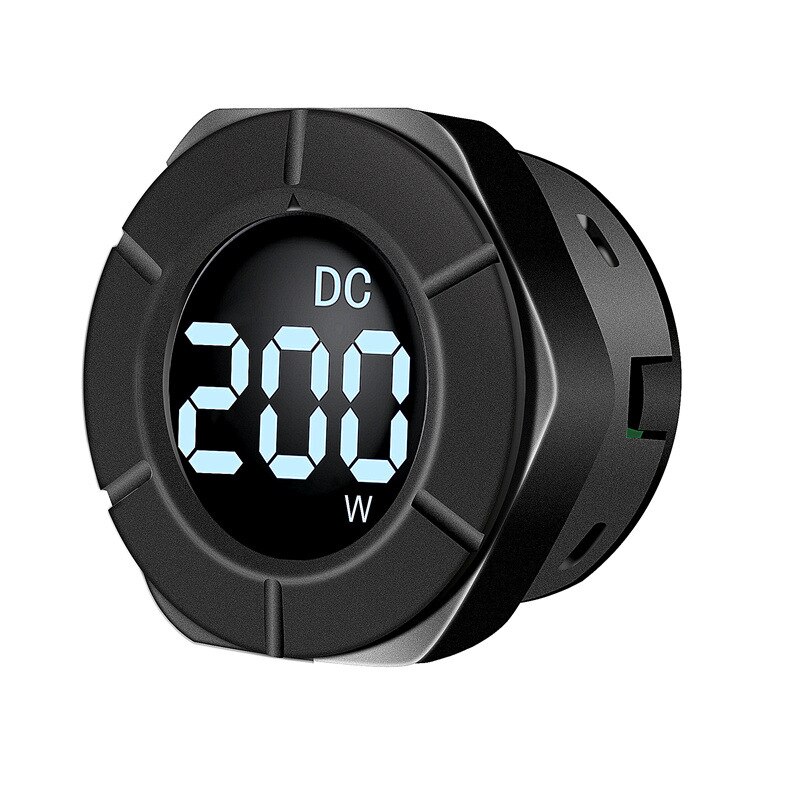 Power Meter Smart LCD DC Digital Display Power Meter DC 0-100A for Automotive Electronics Photovoltaic System