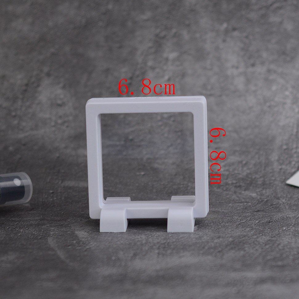 Display Film Suspension Jewelry Transparent Box Jewelry Storage Box Transparent Frame Display Stand