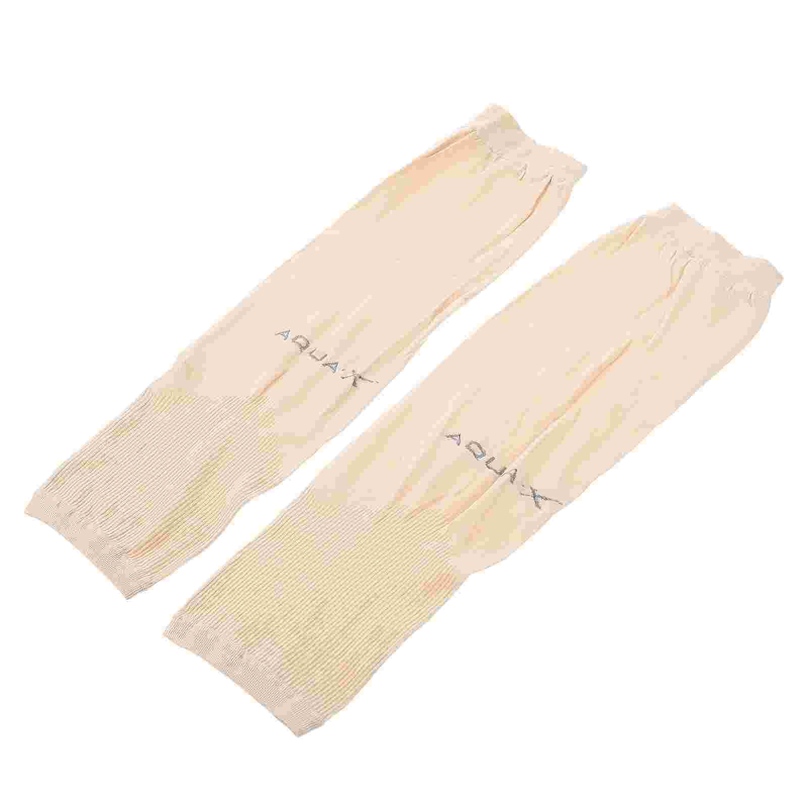 1 Pair Practical Arm Guard Sun Protection Arms Protectors Protective Breathable Arm Cover: flesh colour
