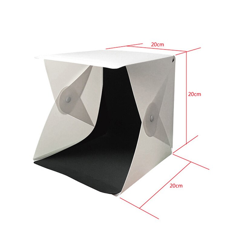 Portable Light Box Folding Boxes Studio Take Pictures LED Small Photography Studio LED Photo Booth Shooting Box