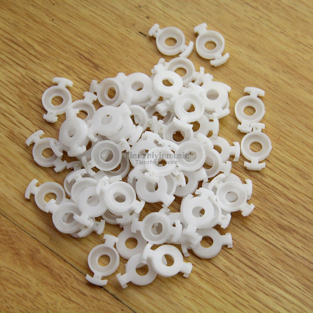 90 Pcs Trumpet Valve Guides for Repairing