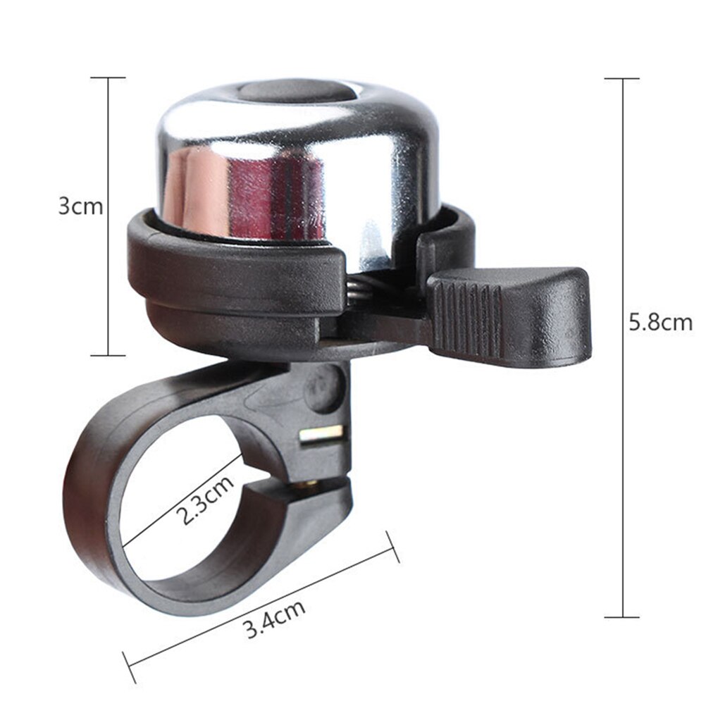 Mini Bicycle Bell Handlebar Bell Outdoor Safety Bell Safety Warning Bell Ring Horn Sound Alarm Loud Cycling Accessories