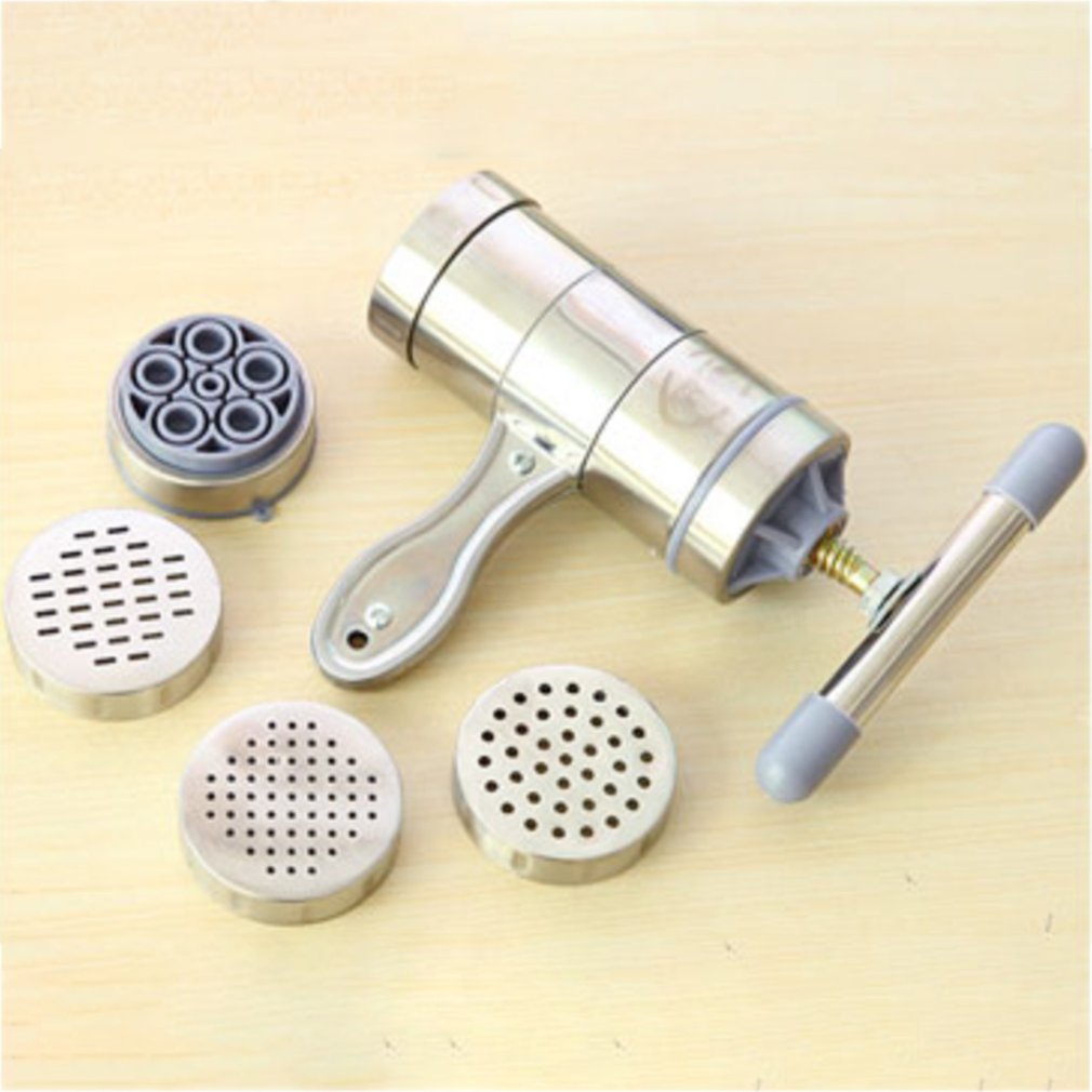 Stainless Steel Manual Pasta Machine Family Small Manual Pasta Machine Manual Pressure Noodle Pressing Noodle Machine