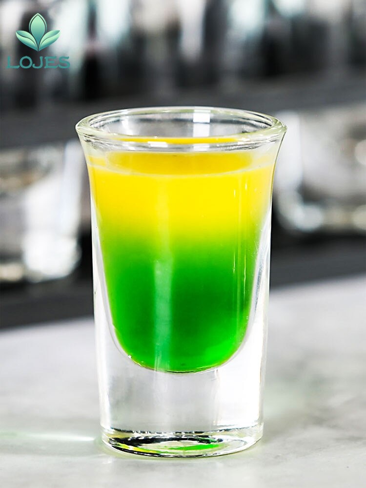 Shotglass 25ml - Håndlaget Varmebestandig - Til vodka, Brennevin, Likør