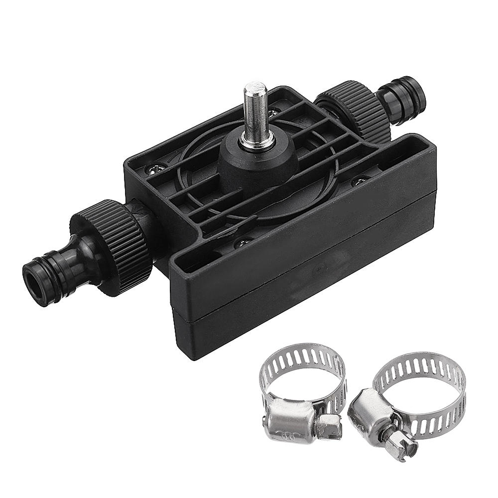 Portable Electric Drill Pump Self Priming Transfer Pump Drill Accessory Drill Powered Pumps Oil Fluid Water Pump Outdoor pumping