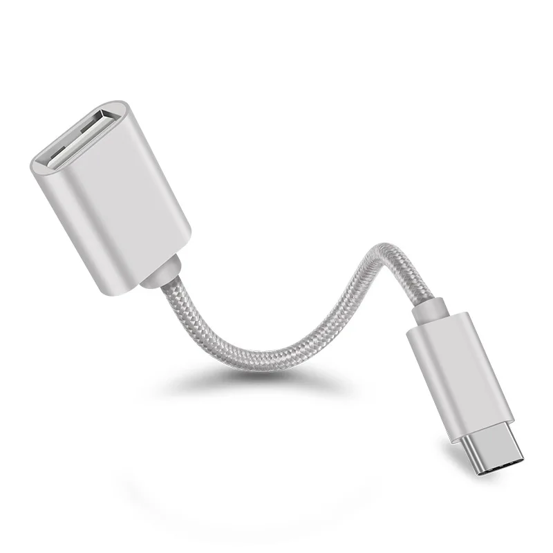 Cable adaptador Micro USB OTG tipo C, convertidor de Cable hembra a macho tipo C, Cable de USB-C para Xiaomi 4, LeTV, Huawei
