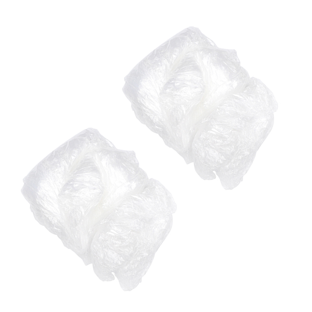 2pcs Disposable Motorcycle Cover PE Motorcycle Cover Portable Protective Cover