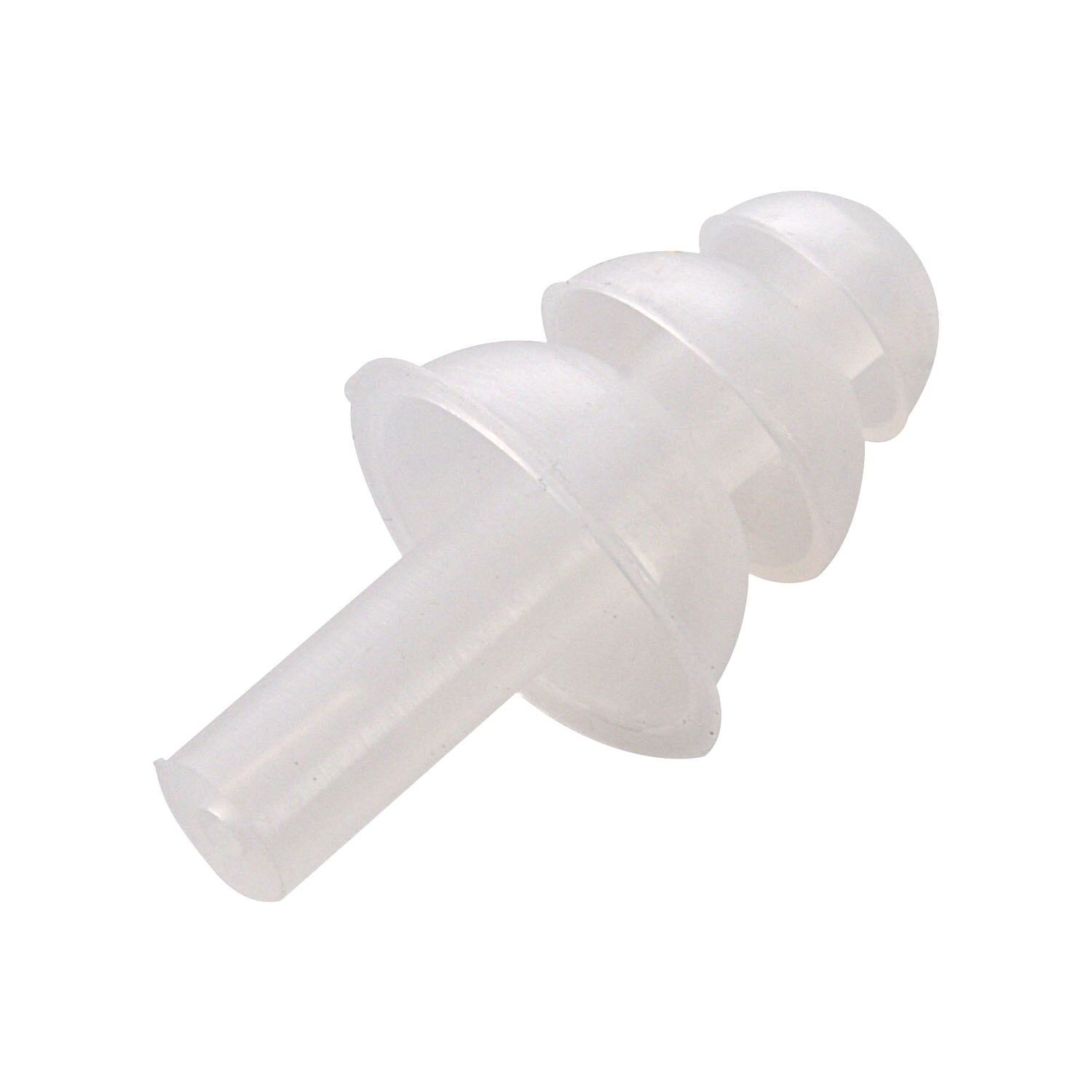 5 Pair Soft Silica Gel Swim Earphones Earplug Transparent Protection