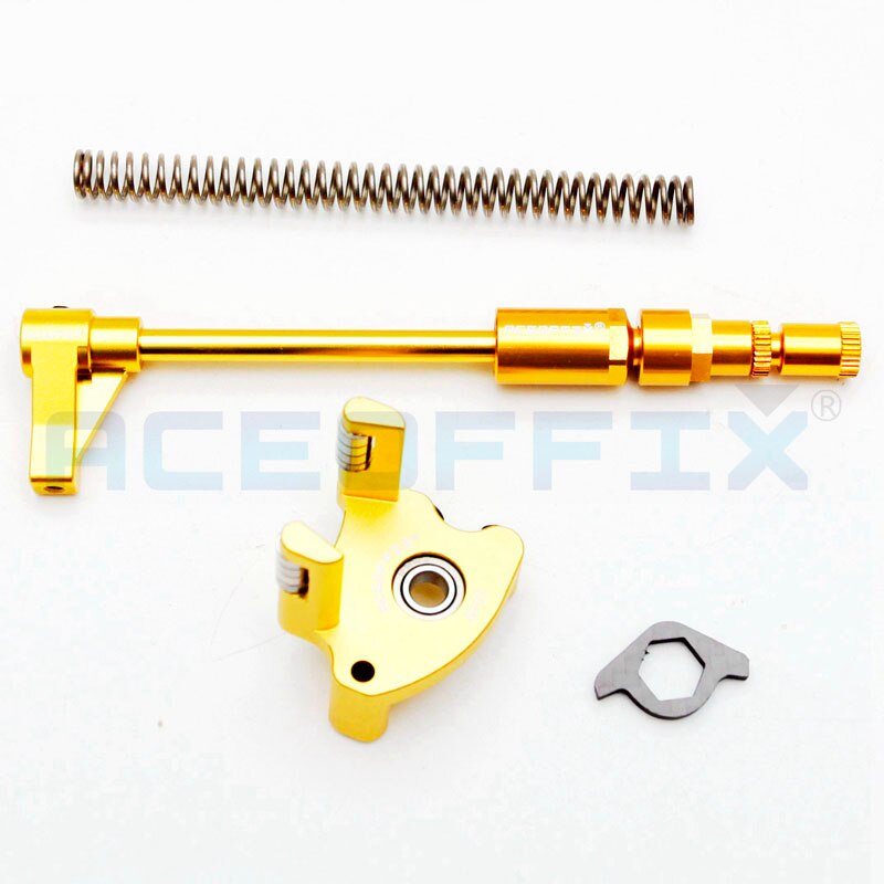 Aceoffix bicycle derailleur set chain pusher spring for Brompton folding bike 2-7 speeds