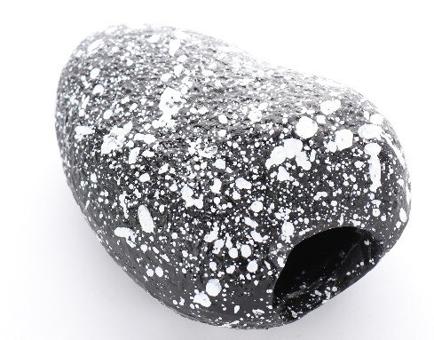 Aquarium Decoration Stone Aquarium Ceramic Rock Cave Fish Tank Hole Stone Ornament Shrimp Breeding Rock