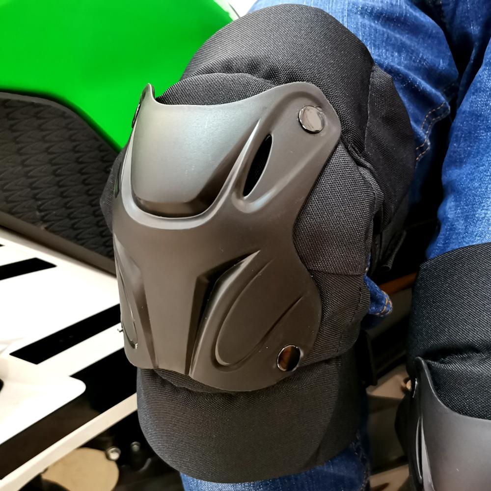 1Pair Motorcycle Knee Pads Motocross Knee Protector Guard Moto Knee Protector Cold-Proof Crashproof Gear Guards Motorcycle Short