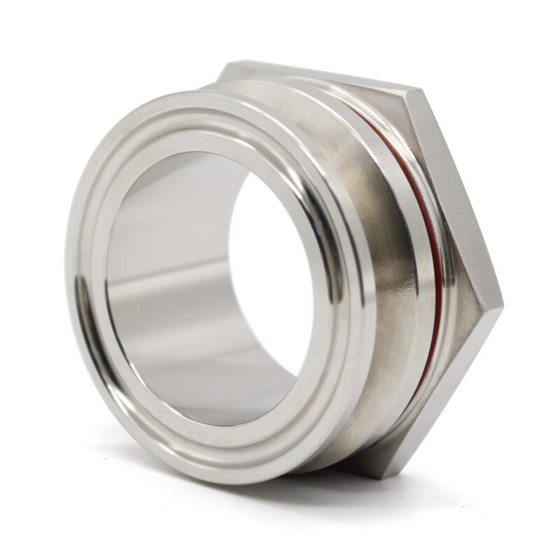 No Welded Baffle Sanitary SS 304 Stainless Steel 1.5" 2" Tri-Clamp Water Tank Inlet Homemade Trial