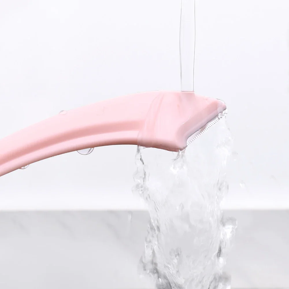 Juego de recortador de cejas para mujer, peine portátil para cejas, tijeras, cuchillo para cejas, afeitadora facial , herramienta de maquillaje, 2 uds.