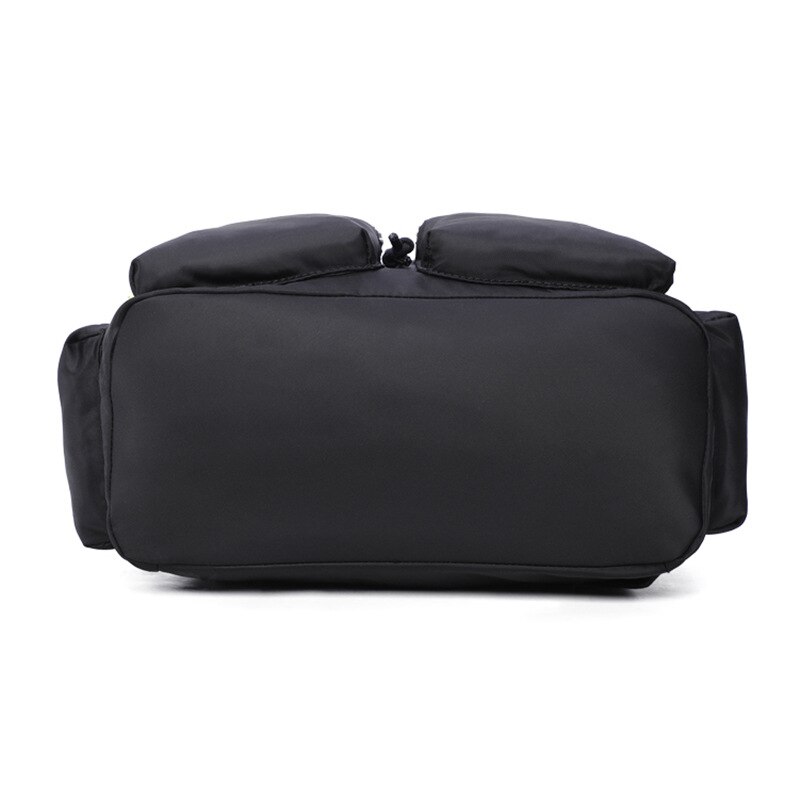 Mochila de Nylon con múltiples bolsillos para mujer, morral cruzado de viaje para chica