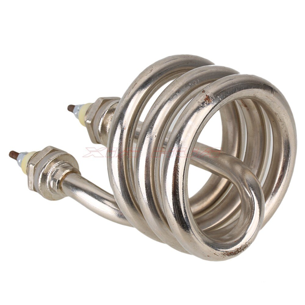 AC220V 2500W stainless steel heating pipe Electrical Element Helix Booster spring-type heating tube heat pipe