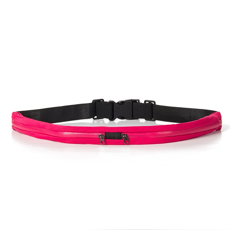 Aokali Sporttas Outdoor Elasticiteit mannen en vrouwen Fitness Running Portemonnee Anti-diefstal Waterdichte Onzichtbare Mobiele Riem: Double5
