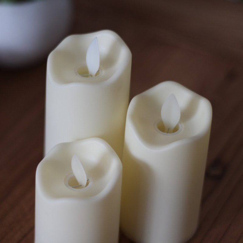 Pack of 12 Electric Plastic Led Candle Lamp with Realistic Swing Flames Flickering Tea Light for Birthday/Wedding /Christmas