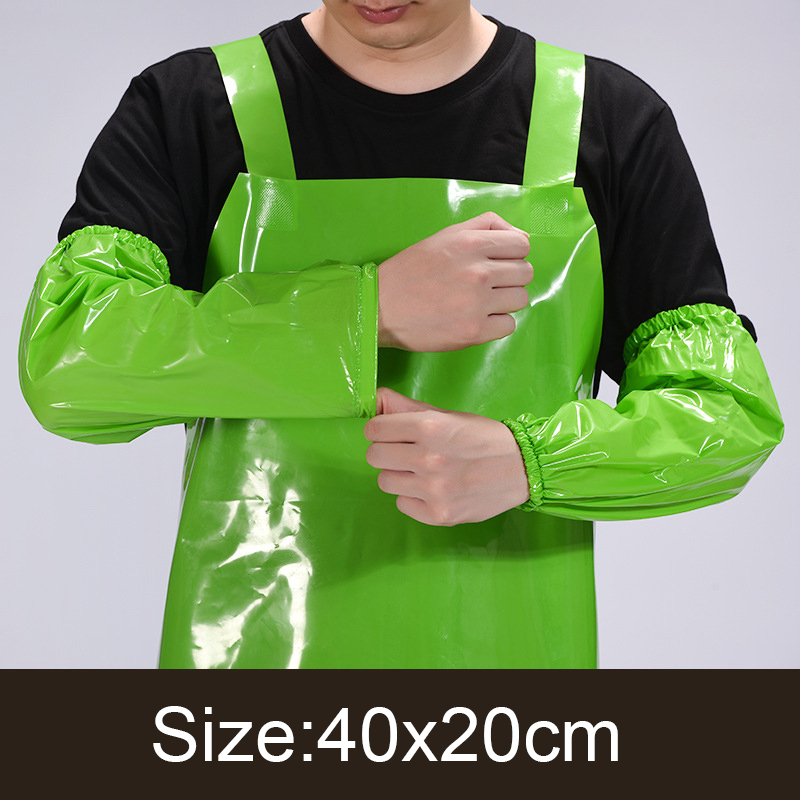 Mehrzweck-Armstulpen aus Latex, wasserdicht, für Küche, Zuhause, Haushalt, Haushalt, Ärmelabdeckung, Armschutz, Arbeitsreinigung: Rosa