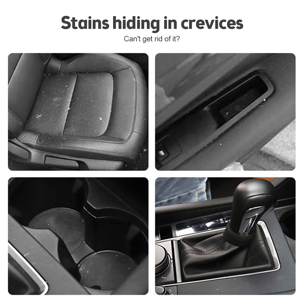 Brosse pour Livres d'Nikde Voiture, Outil de Nettoyage de Console Centrale, de Sortie d'Air, Souple avec Coque, Anti-Poussière pour Crevasse