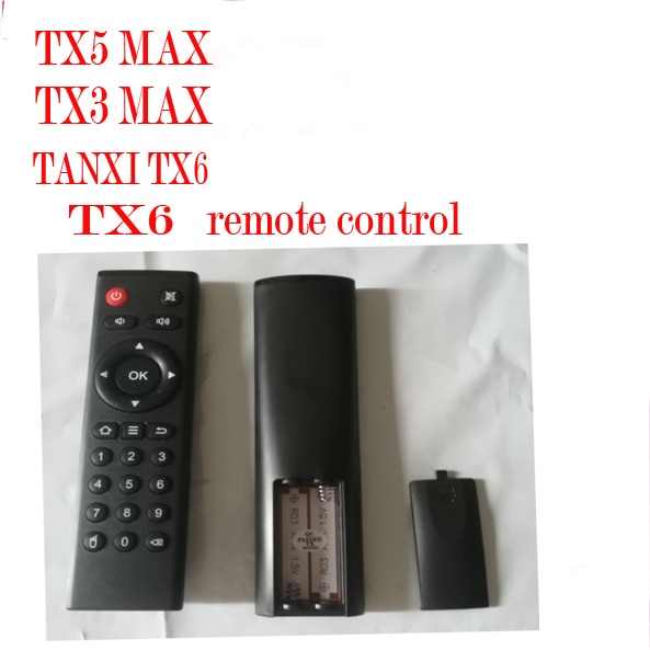 Tanix Tx6 télécommande pour Android tv box tanix Tx5 max TX3 MAX Mini Tx6 TX92 android allwinner H6 télécommande de remplacement