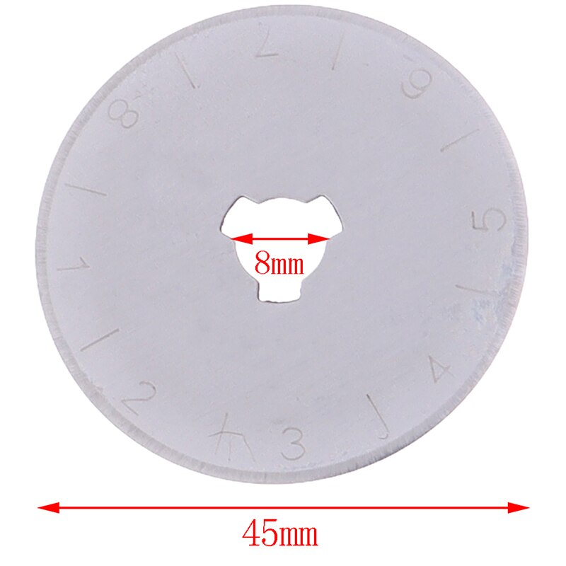 2/5Pcs 28mm Rotary Cutter Blades Sharp Leather Blade Replacement Blade Fits For OLFA Fiskars DAFA Truecut Cutter Patchwork Tool