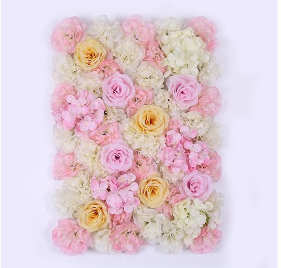 40 x 60cm silke rose blomst champagne kunstig blomst til bryllupsdekoration blomst væg romantisk bryllup baggrund dekoration: -en