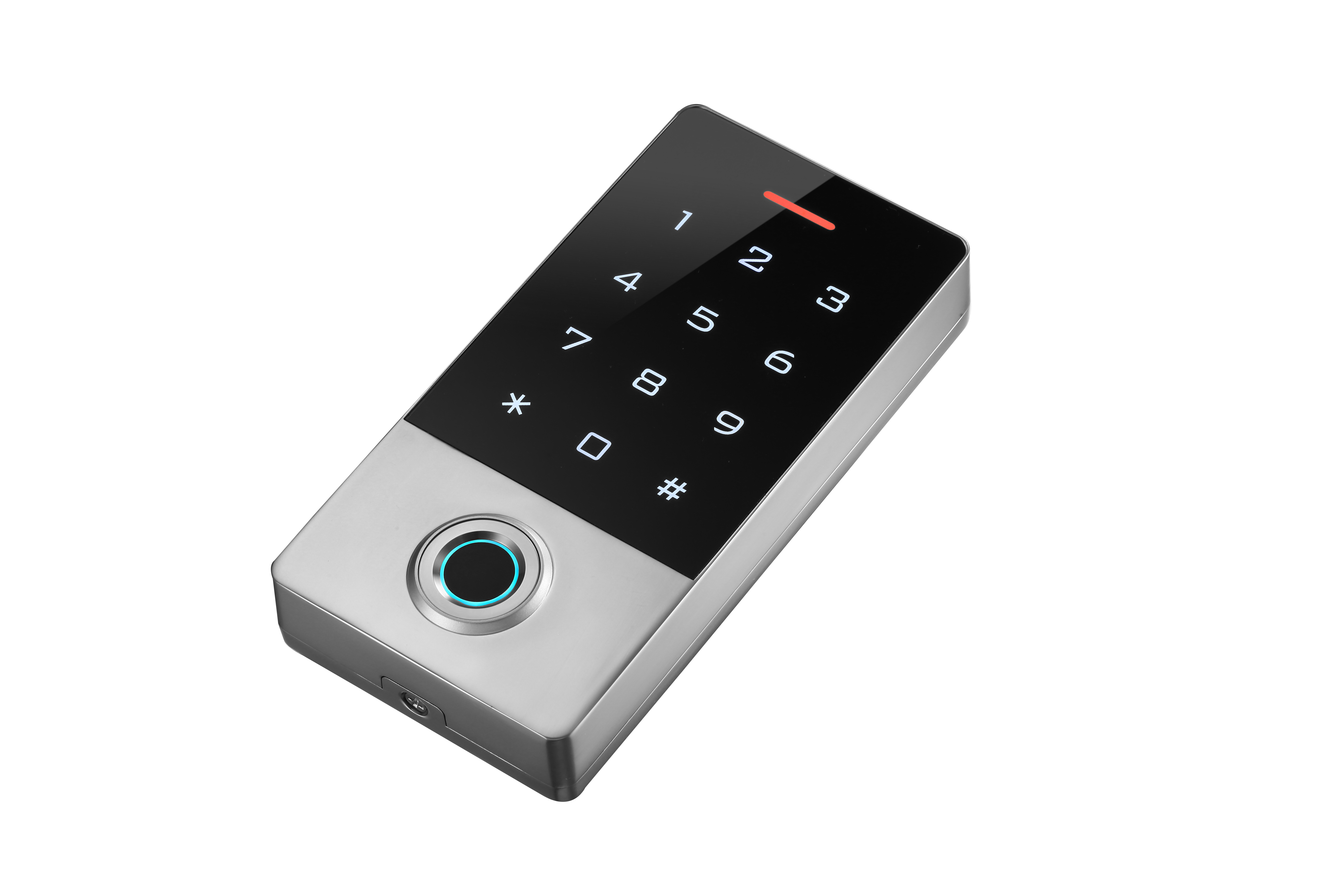 with power supply Waterproof RFID Fingerprint Reader Scanner Password gate opener Door Access Control Keypad Security Entry