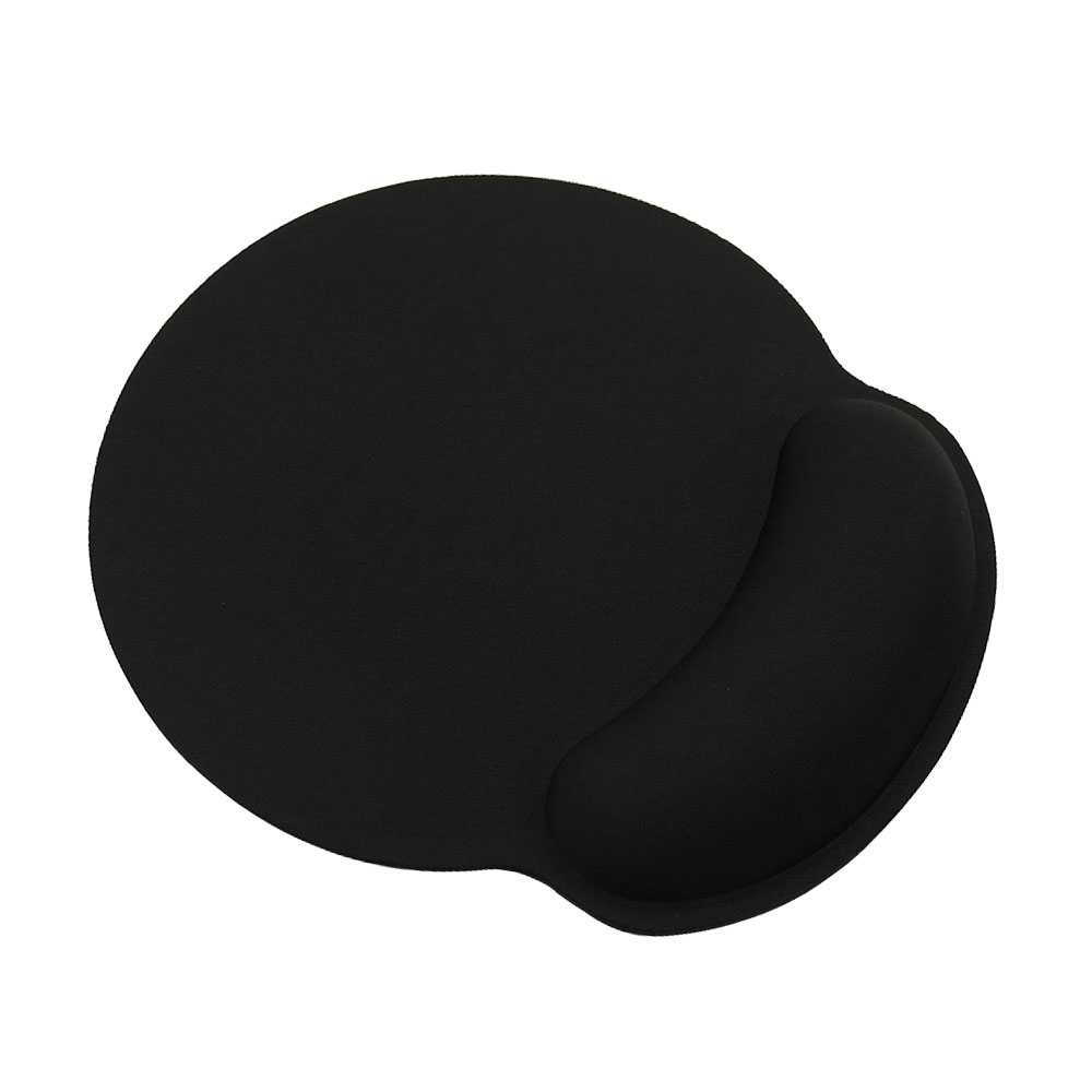RAKOON Muismat met polssteun Antislipbasis Polssteun Pad Ergonomische muismat voor typiste Kantoor Gaming PC Laptop: Bruin