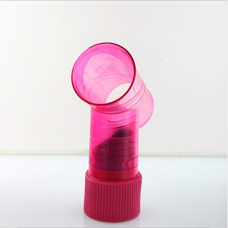 Pelo difusor de magia rodillo de pelo secado Cap secador viento Curl cubierta para secador de pelo de cuidado de estilismo accesorio de DIY herramientas: pink