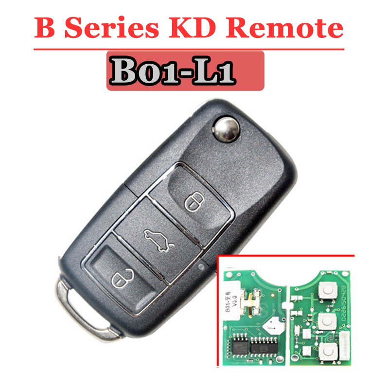 KD900 Afstandsbediening Sleutel B Serie B01 3 Knop Luxe Afstandsbediening Sleutel Voor Keydiy KD900 KD900 + Mini Kd Machine