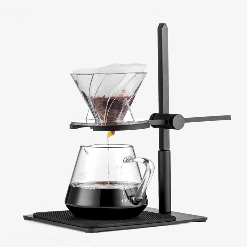 Hand Gebrouwen Koffie Filter Set Met V60 Glas Koffie Pot Hand Brouwen Potten Koffie Giet Over Koffie Ketel Pot Druppelaar stand Cup
