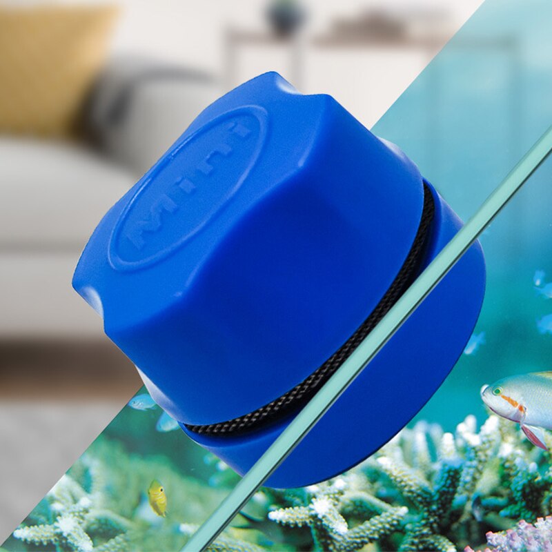 Magneletic Brush Aquarium Aquarium Fish Tank Brush Cleaning Glass Window Algae Scraper Cleaning Sponge Tool