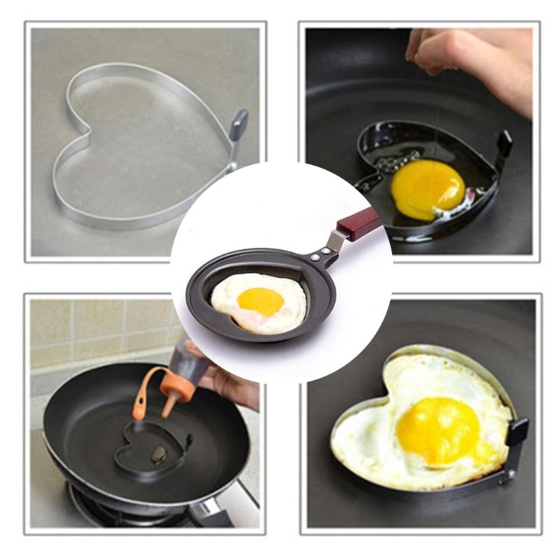 Leuke Cartoon Ei Frituren Pot Mini Non-stick Koekenpan Pannenkoek Omelet Maker Mold Thuis Ontbijt Koken Tool