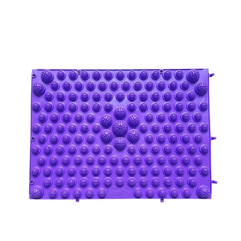 Kids Sport Reflexology Foot Massage Mat Acupressure Therapy Children Activity Game Sensory Toys: AAA Purple