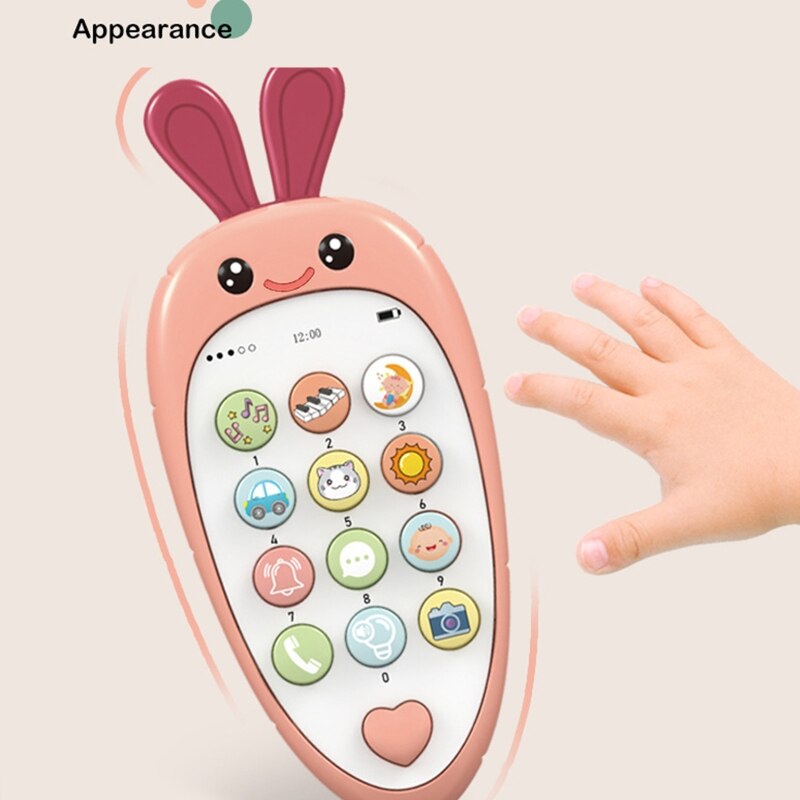 Apprendimento elettronico Smartphone giocattolo giocattoli per bambini giocattoli educativi per telefoni cellulari musica voce giocattolo bambini educativi precoci