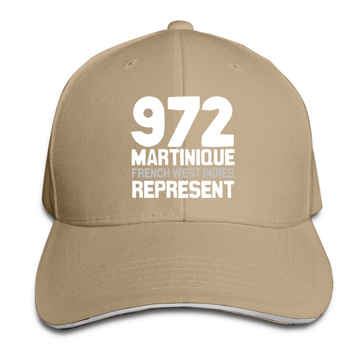 Martinica, FWI, 972 Represent Essential-gorra de béisbol para hombre y mujer, gorro de béisbol R330 hip hop, novedad: Caqui