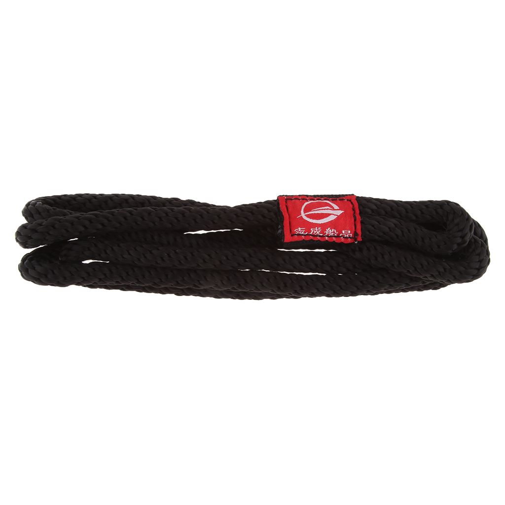 Marine Yacht Boat Docking Fender/ Bumper Line Rope 195mm Black