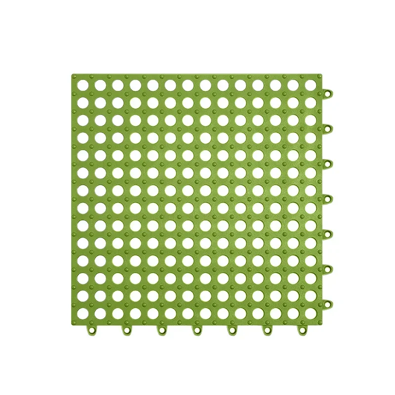 In elkaar grijpende rubberen vloertegels Antislip zwembadmat Zacht PVC Splicing Douchemat Outdoor Kussen Mat voor Badkamer Dek Afvoer Zwembad: Black / 400MMx1000MM