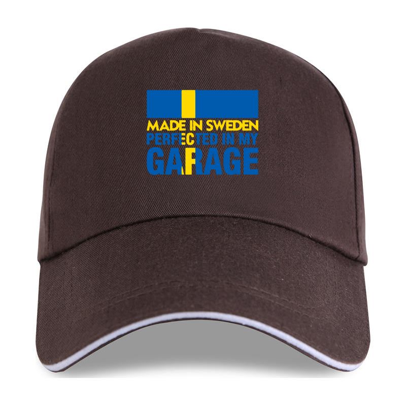 Casquette de Baseball saab, , fabriquée en suède, perfectionnée dans mon GARAGE, garage construit, pas acheté, parfait: P-Brown