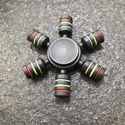 Regenboog Fidget Spinner Vinger Spinner Hand Spinner ABS Spiner Komt Anti Stress Speelgoed