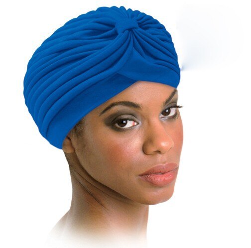 Retail Women's Beanies Muslim Turban Women Big Satin Bonnet Elastic Turban Dastar Imamah
