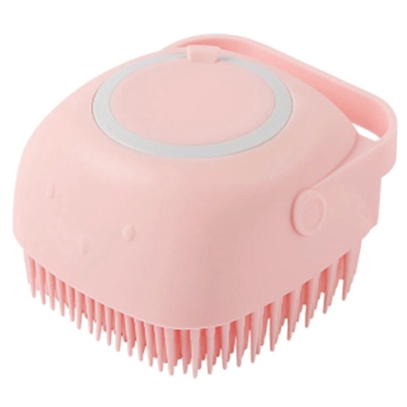 Baby siliconen badborstel shampoo vuilverwijdering zachte borstels wrijven rug exfoliërende massage lichaamsreiniging accessoires: Pk