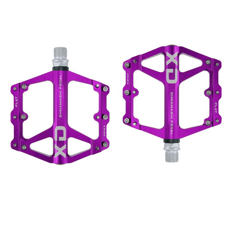 MTB Pedals Bicycle Pedals 9/16 Inch Spindle Universal Cycling Pedals CNC Aluminium Alloy Lightweight Bike Pedals: 6