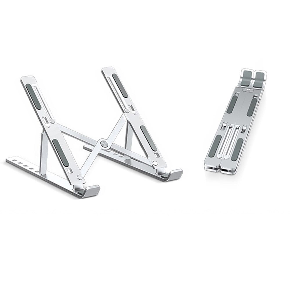 Mini Portable Aluminium Laptop Stand Foldable Notebook Support Laptop Base Macbook Air Pro Ipad Tablet Holder Adjustable Bracket