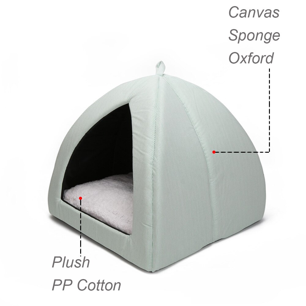 Huisdier Pluizige Kat Hond Bed, Huis Cave, Bed Kat Huis, Zachte Huis Voor Katten Met Kittens, hond Bedden Voor Kleine Honden Katten